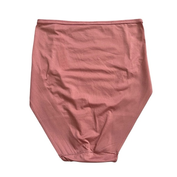 Soma Vanishing Edge Micro Modern Brief Size S Clay Rose Stay Put Silicone Soft - Picture 3 of 6
